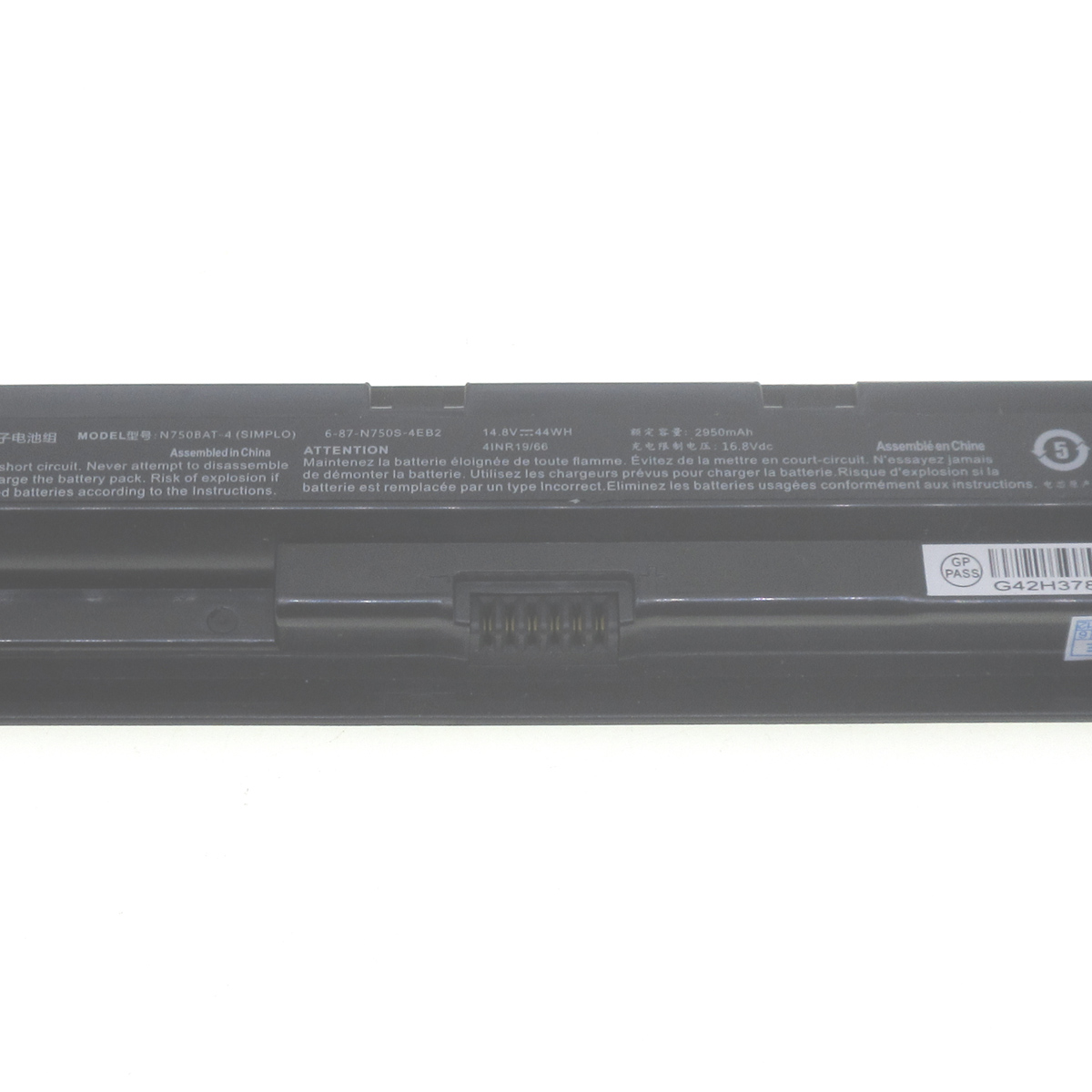 K KYUER N750BAT 4 Laptop Batterij voor Clevo N750WU N751WU N750BU N751BU N770WU B1511 Schenker Slim 15 L17 17 L17 Tuxedo Book BM1507 6 87 N750S 4EB1 6 87 N750S 4EB2 6 87 N750S 31C00 6 87 N750S 3CF1